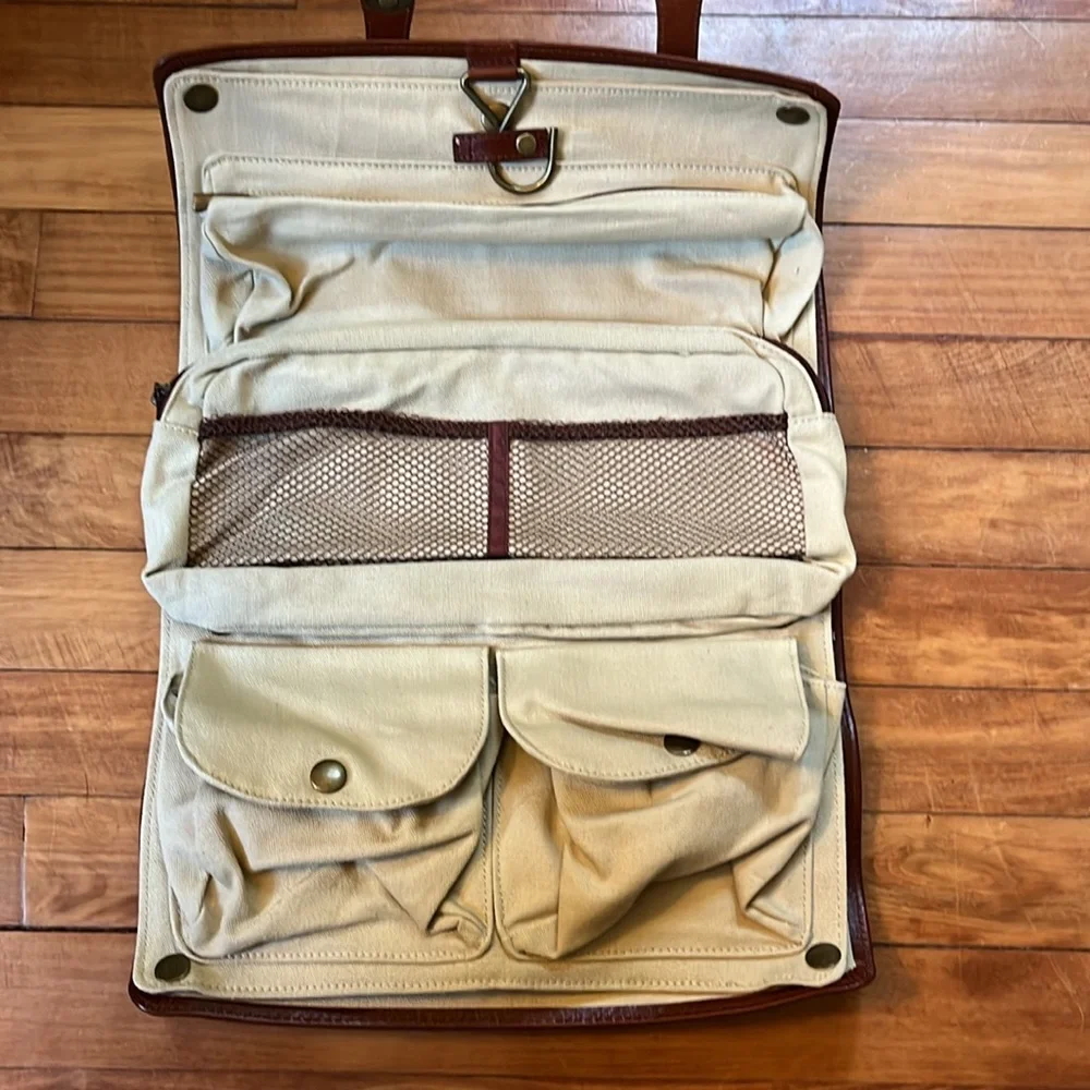 Leather Toiletry Bag